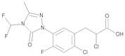 Carfentrazone (free acid) 100 µg/mL in Methanol
