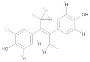 (E)-Diethylstilbestrol D8 (ring-3,3',5,5'-diethyl-1,1,1',1'-D8) 100 µg/mL in Acetonitrile