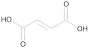 Fumaric acid 1000 µg/mL in Acetonitrile:Water