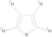 Furan D4 1000 µg/mL in Methanol