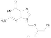 Ganciclovir 100 µg/mL in Acetonitrile:Water