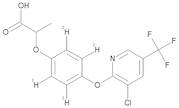 Haloxyfop (free acid) D4 (phenoxy-D4) 100 µg/mL in Acetonitrile