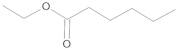 Hexanoic acid-ethyl ester 10 µg/mL in Acetonitrile