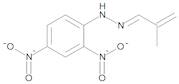 Methacrylaldehyde-2,4-dinitrophenylhydrazone 357 µg/mL in Acetonitrile