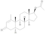 Methenolone acetate 100 µg/mL in Methanol