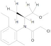 S-Metolachlor D6 (propyl D6) 100 µg/mL in Acetonitrile