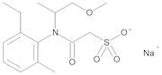 Metolachlor-ethane sulfonic acid (ESA) sodium 100 µg/mL in Acetonitrile