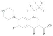 Norfloxacin D5 100 µg/mL in Acetonitrile