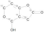 Patulin 13C7 25 µg/mL in Acetonitrile