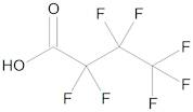 Perfluorobutanoic acid 50 µg/mL in Methanol:Water