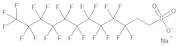 1H,1H,2H,2H-Perfluorododecane sulfonic acid sodium 50 µg/mL in Acetone