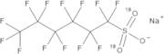 Perfluorohexanesulfonic acid 18O2 sodium 50 µg/mL in Methanol:Water