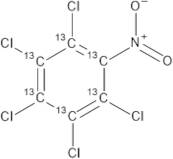 Quintozene 13C6 100 µg/mL in Cyclohexane