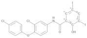 Rafoxanide 13C6 (benzoyl ring 13C6) 100 µg/mL in Acetonitrile