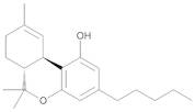 (-)-delta 9-Tetrahydrocannabinol (delta9-THC) 100 µg/mL in Methanol