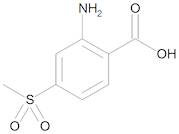 2-Amino-4-(methylsulfonyl)benzoic acid