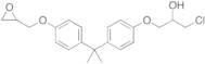 Bisphenol A (3-chloro-2-hydroxypropyl) glycidyl ether