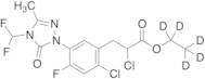 Carfentrazone ethyl D5 (ethyl D5)