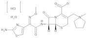Cefepime dihydrochloride monohydrate