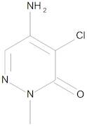 Chloridazon-methyl-desphenyl