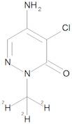 Chloridazon-methyl-desphenyl D3