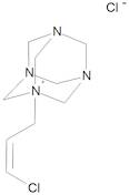 cis-1-(3-Chloroallyl)-3,5,7-triaza-1-azoniaadamantane chloride