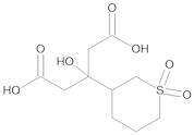 Cycloxydim-3-hydroxy-sulfone-glutaric acid