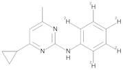 Cyprodinil D5 (phenyl D5)