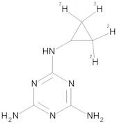 Cyromazine D4 (cyclopropyl-2,2,3,3 D4)