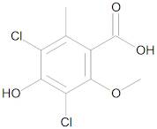 Dichloroisoeverninic acid