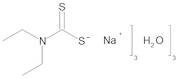 N,N-Diethyldithiocarbamate sodium trihydrate