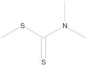 N,N-Dimethyl-S-methyldithiocarbamate