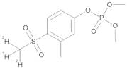 Fenthion-oxon-sulfone D3 (S-methyl D3)