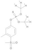 Fenthion-sulfone D6 (O,O-dimethyl D6)