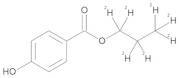 4-Hydroxybenzoic acid-propyl ester D7 (propyl D7)