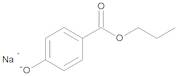 4-Hydroxybenzoic acid-propyl ester sodium