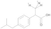 Ibuprofen D3 (alpha-methyl D3)