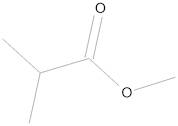 Isobutyric acid-methyl ester