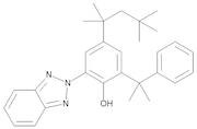 2-(1-Methyl-1-phenylethyl)-4-(1,1,3,3-tetramethylbutyl)-6-(benzotriazol-2-yl)phenol