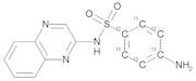 Sulfaquinoxaline 13C6 (phenyl 13C6)