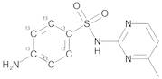 Sulfamerazine 13C6 (phenyl 13C6)