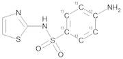 Sulfathiazole 13C6 (phenyl 13C6)