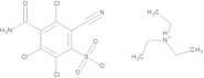 Chlorothalonil metabolite SYN548581 triethylammonium