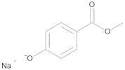 4-Hydroxybenzoic acid-methyl ester sodium