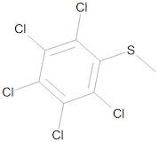 Methyl pentachlorophenylsulfide 10 µg/mL in Cyclohexane