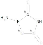1-Aminohydantoin 13C3 (2,4,5 13C3) 100 µg/mL in Acetonitrile