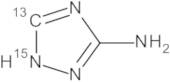 Amitrole 15N,13C 100 µg/mL in Acetonitrile