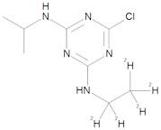 Atrazine D5 (ethylamino D5) 100 µg/mL in Acetone