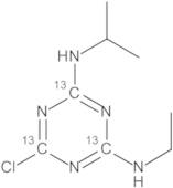 Atrazine 13C3 (triazine 13C3) 100 µg/mL in Acetone