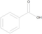Benzoic acid 100 µg/mL in Acetone
